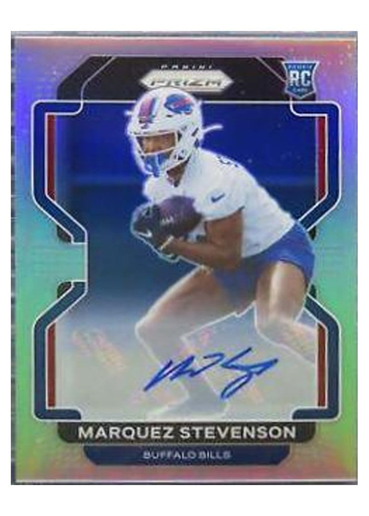 2021 Panini Prizm Base Set Marquez Stevenson #407 card