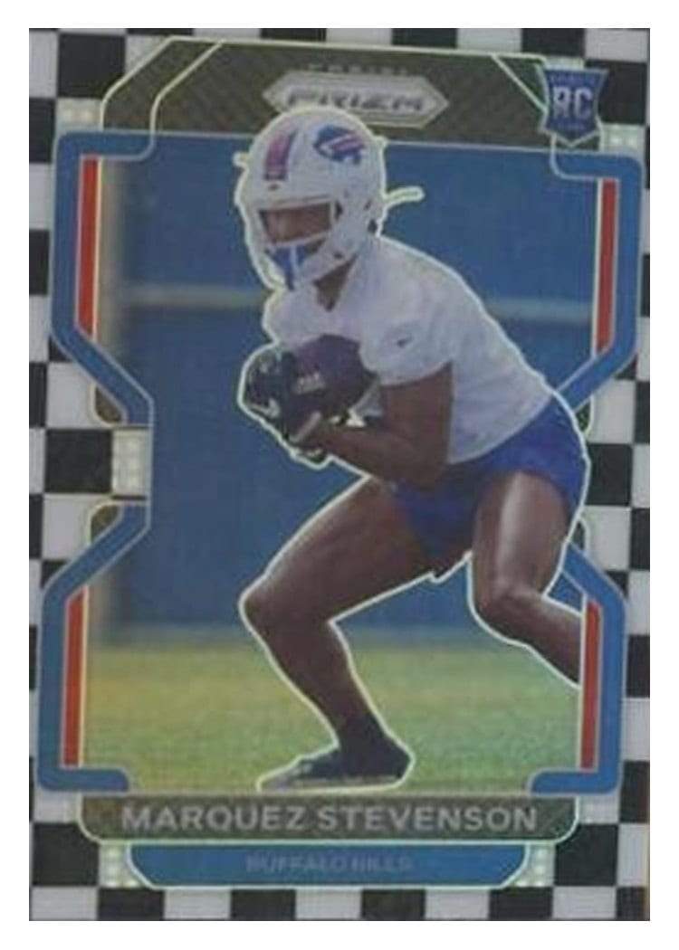 2021 Panini Prizm Base Set Marquez Stevenson #407 card