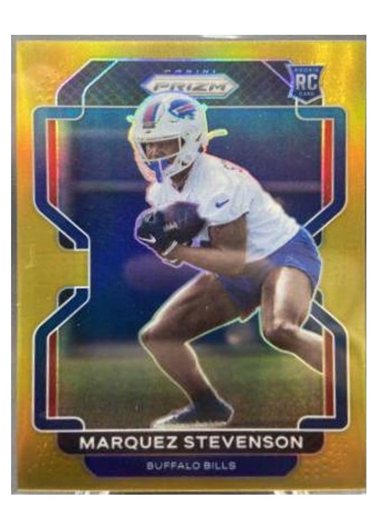 2021 Panini Prizm Base Set Marquez Stevenson #407 card