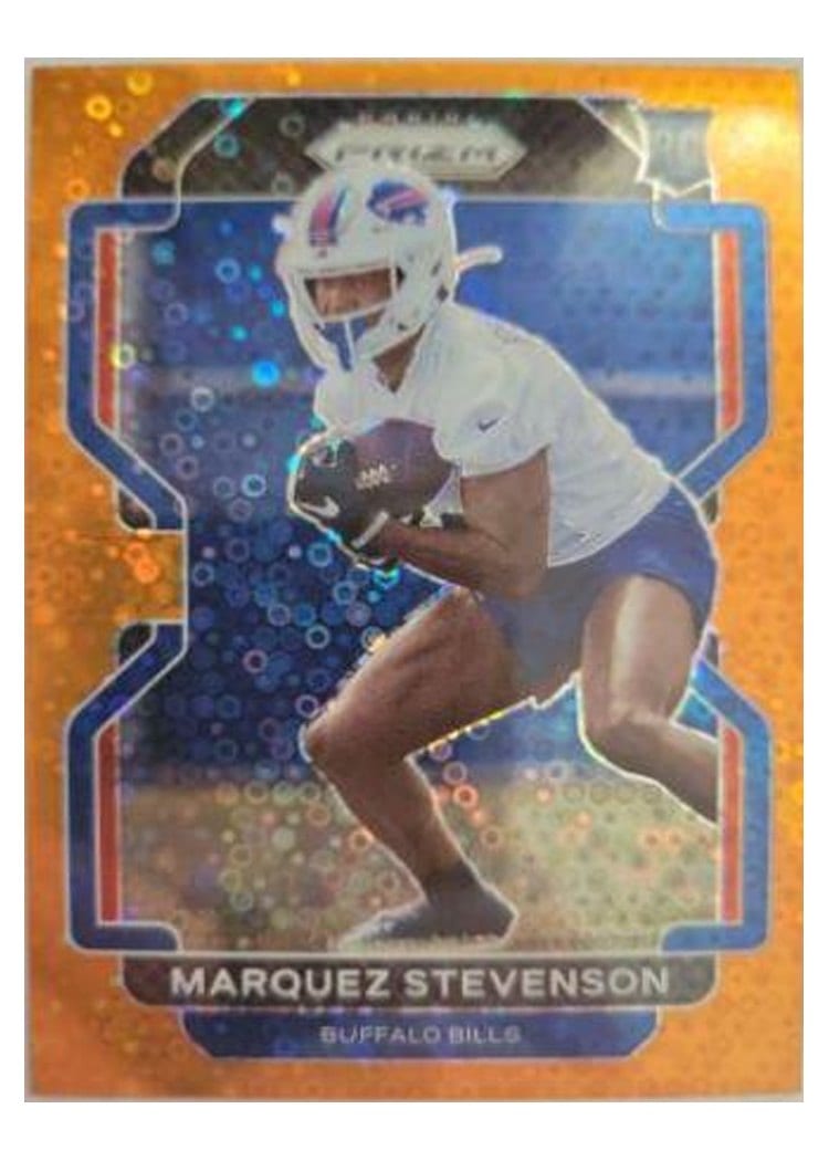 2021 Panini Prizm Base Set Marquez Stevenson #407 card