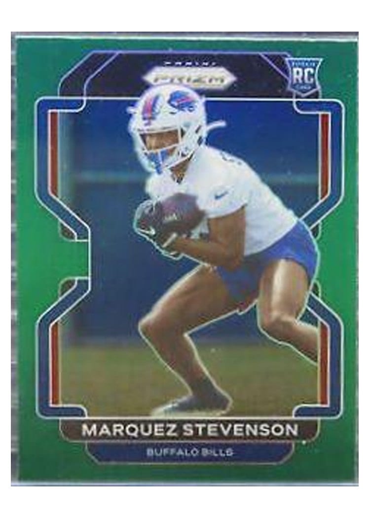 2021 Panini Prizm Base Set Marquez Stevenson #407 card