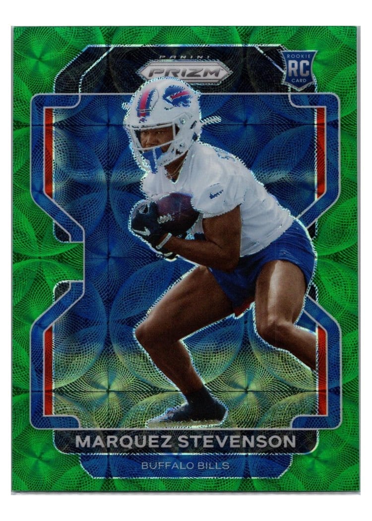2021 Panini Prizm Base Set Marquez Stevenson #407 card