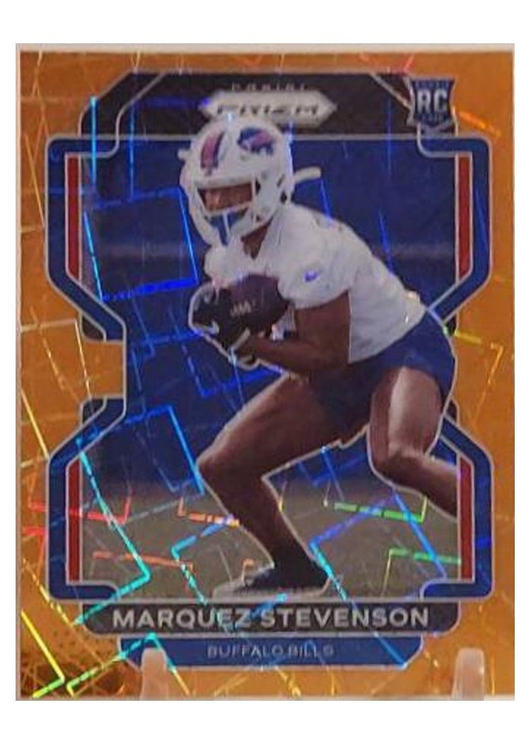 2021 Panini Prizm Base Set Marquez Stevenson #407 card