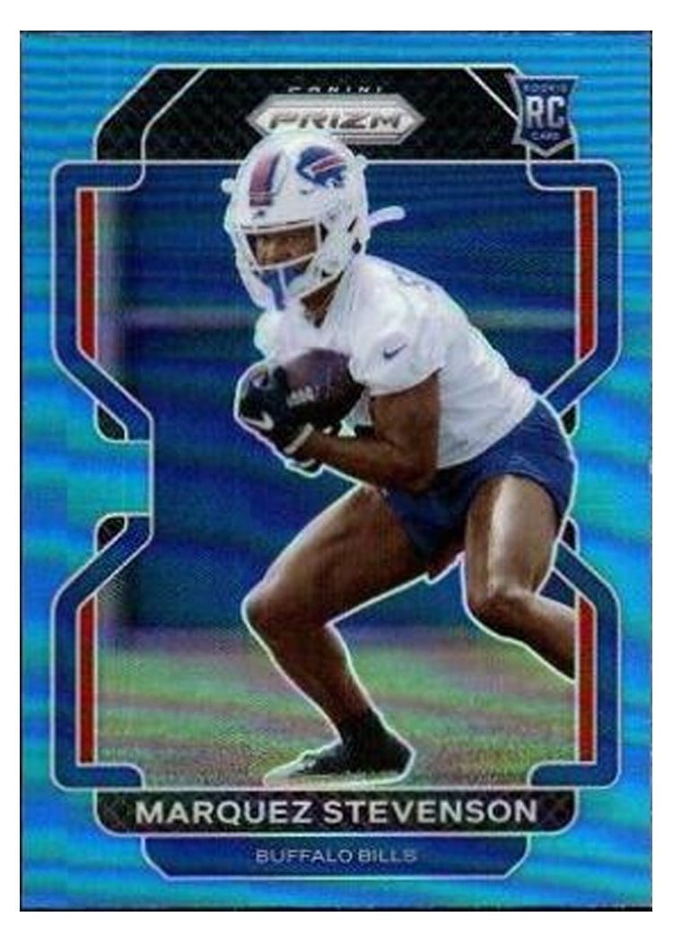 2021 Panini Prizm Base Set Marquez Stevenson #407 card