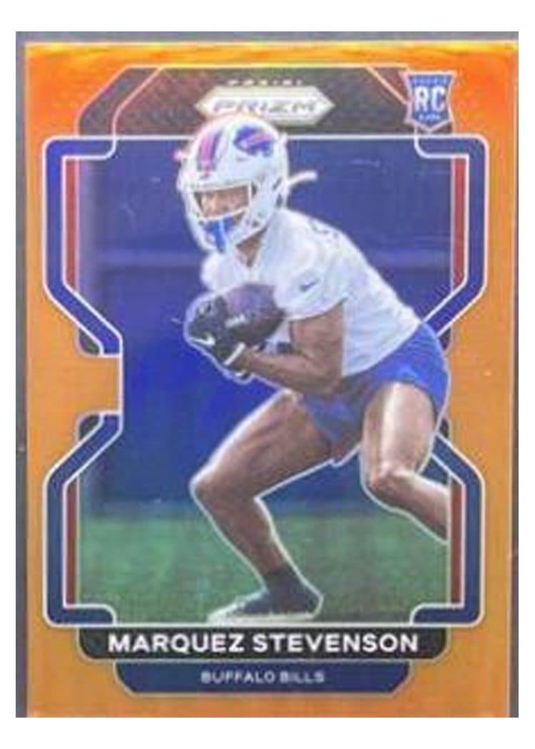 2021 Panini Prizm Base Set Marquez Stevenson #407 card