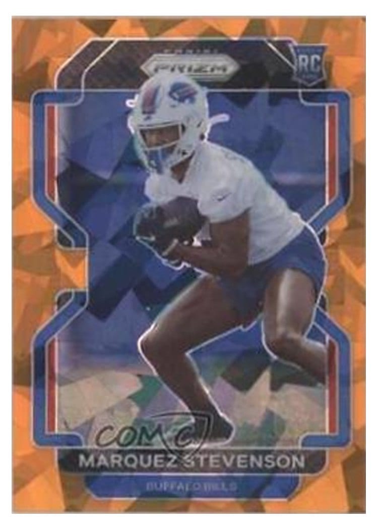 2021 Panini Prizm Base Set Marquez Stevenson #407 card