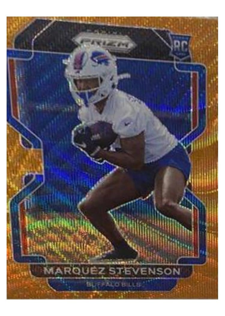 2021 Panini Prizm Base Set Marquez Stevenson #407 card