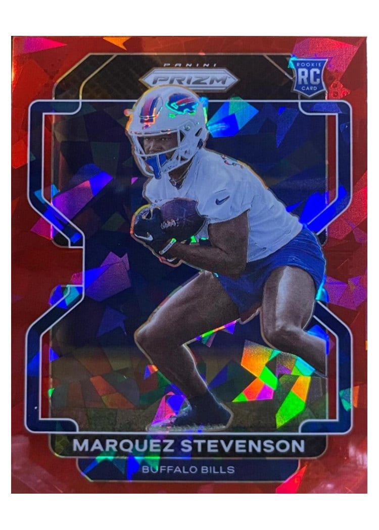 2021 Panini Prizm Base Set Marquez Stevenson #407 card