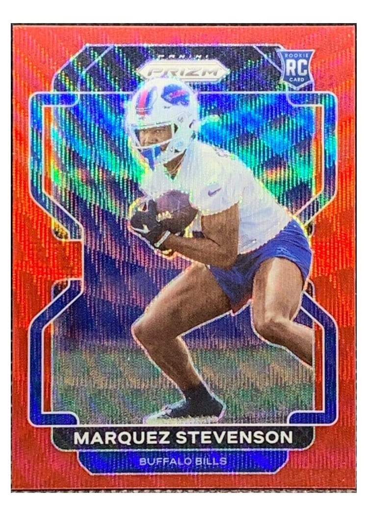 2021 Panini Prizm Base Set Marquez Stevenson #407 card