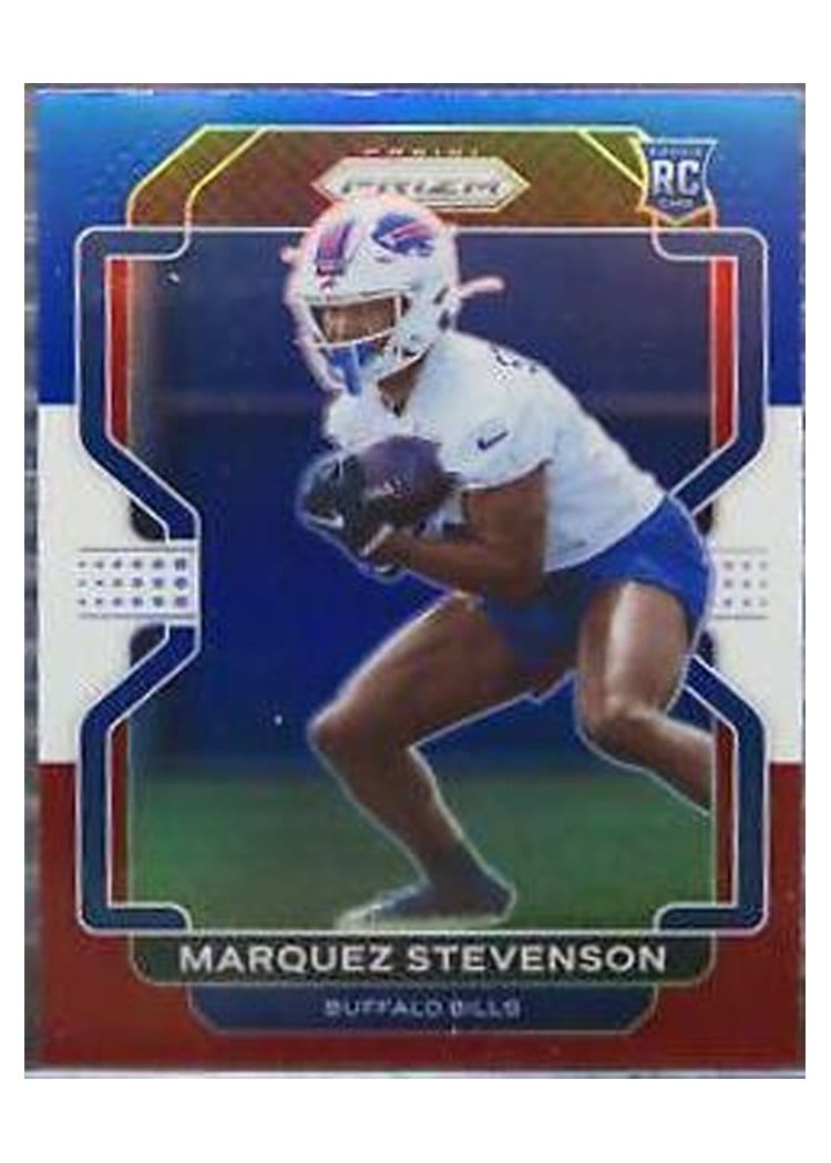 2021 Panini Prizm Base Set Marquez Stevenson #407 card