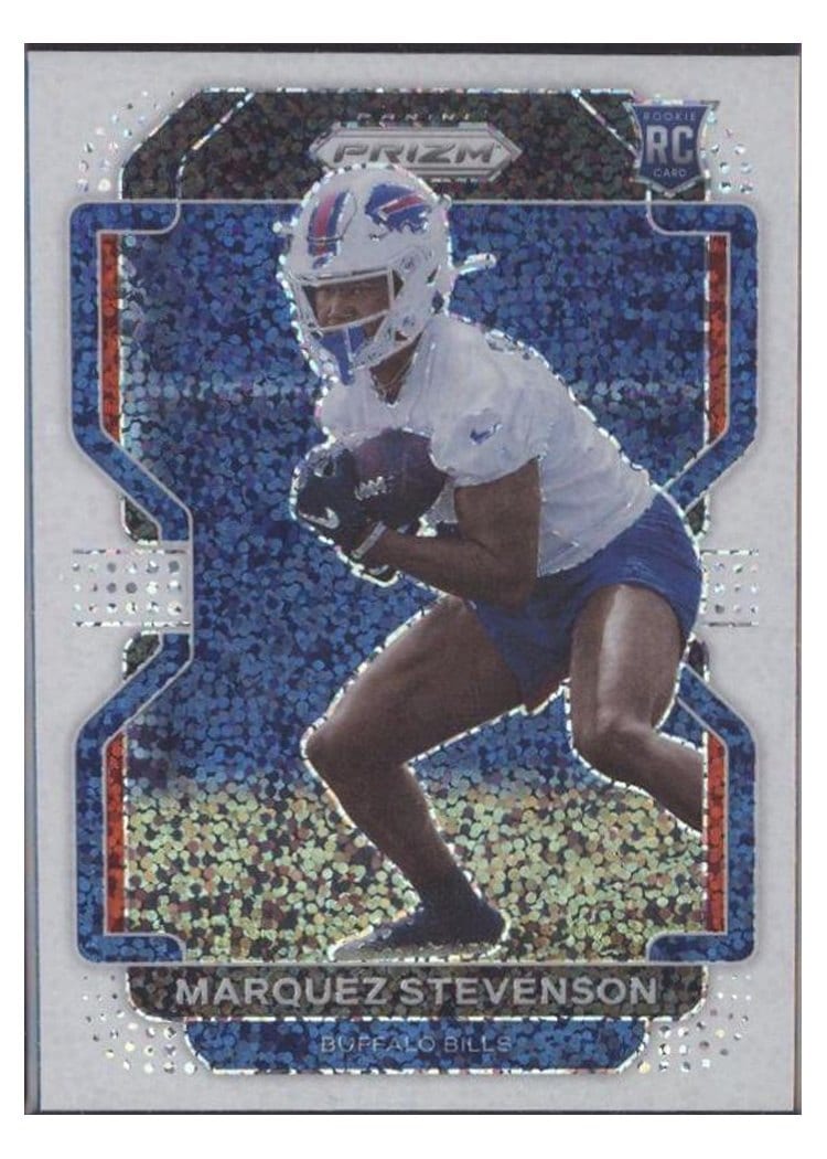 2021 Panini Prizm Base Set Marquez Stevenson #407 card