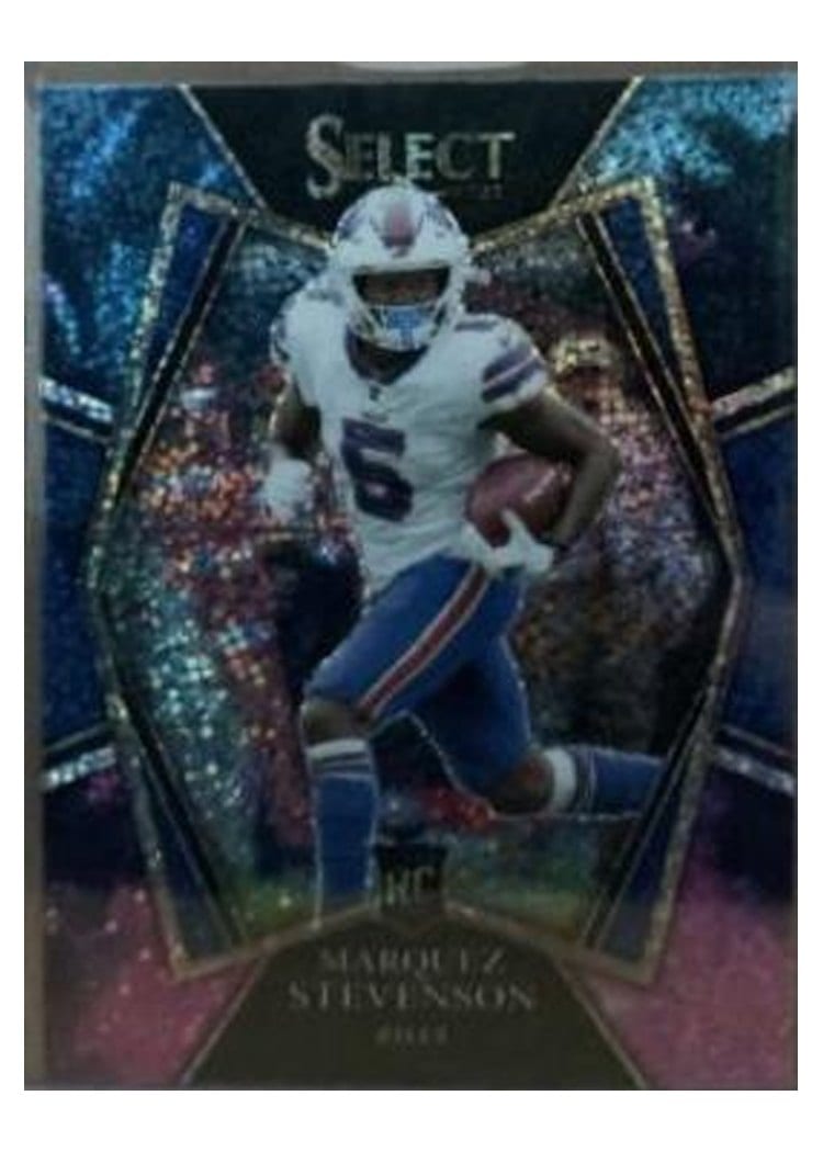 2021 Panini Select Base Set Marquez Stevenson #196 card