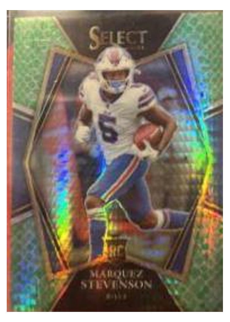 2021 Panini Select Base Set Marquez Stevenson #196 card