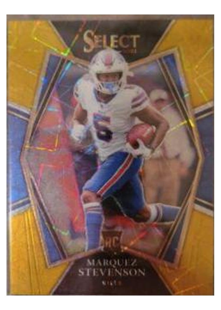 2021 Panini Select Base Set Marquez Stevenson #196 card