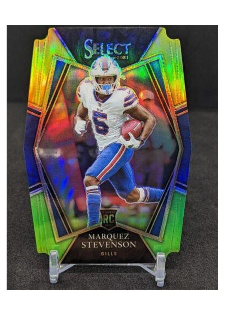 2021 Panini Select Base Set Marquez Stevenson #196 card