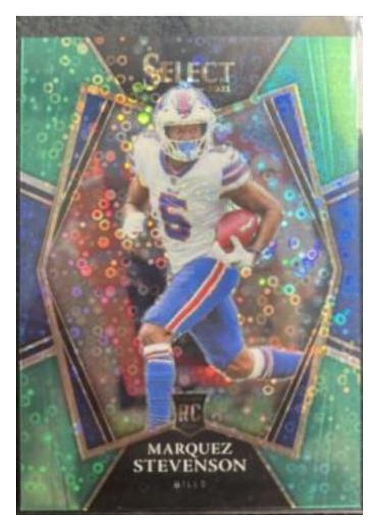 2021 Panini Select Base Set Marquez Stevenson #196 card