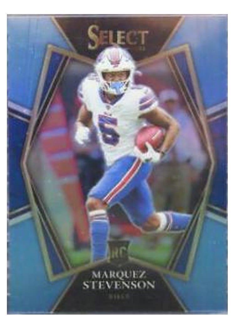 2021 Panini Select Base Set Marquez Stevenson #196 card
