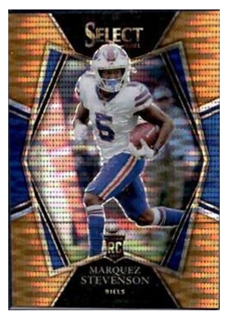 2021 Panini Select Base Set Marquez Stevenson #196 card