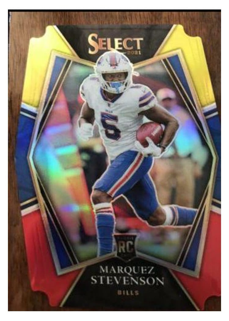 2021 Panini Select Base Set Marquez Stevenson #196 card