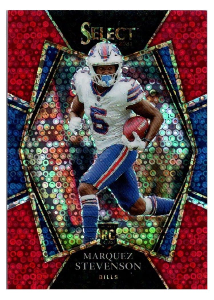 2021 Panini Select Base Set Marquez Stevenson #196 card
