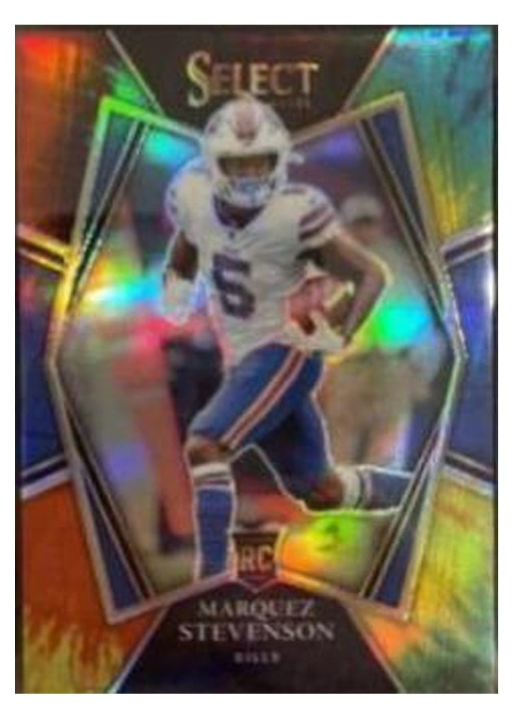 2021 Panini Select Base Set Marquez Stevenson #196 card