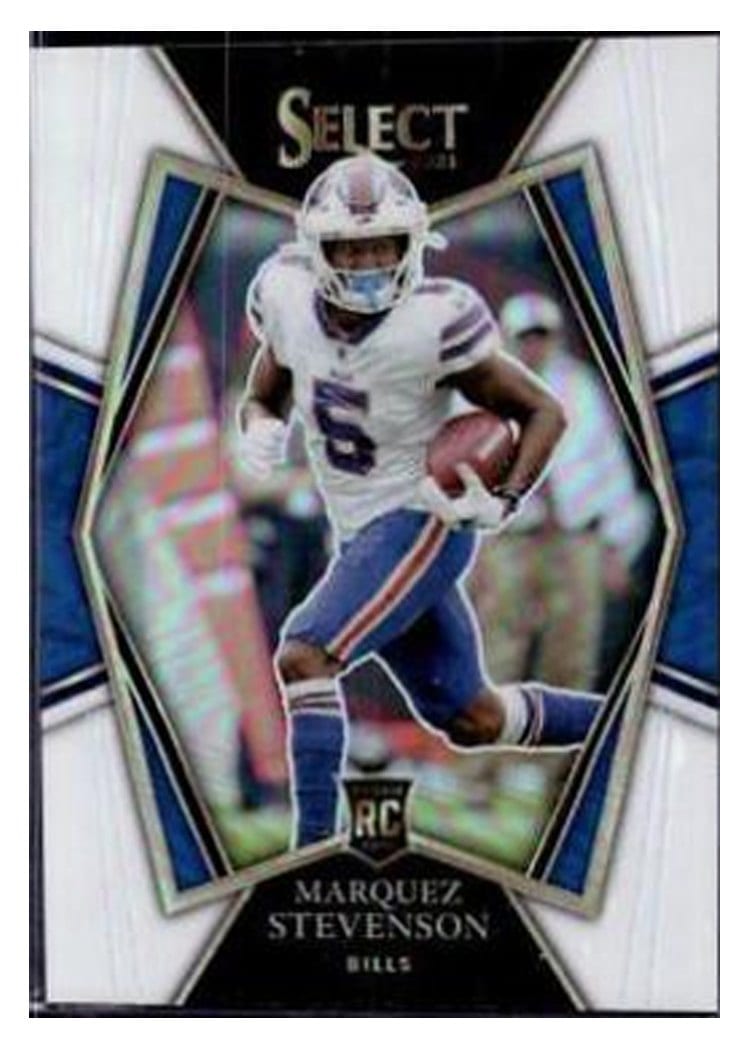 2021 Panini Select Base Set Marquez Stevenson #196 card