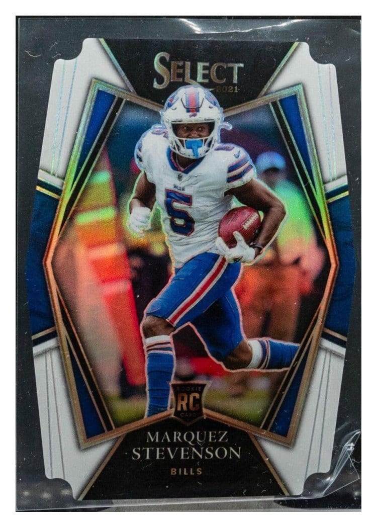 2021 Panini Select Base Set Marquez Stevenson #196 card