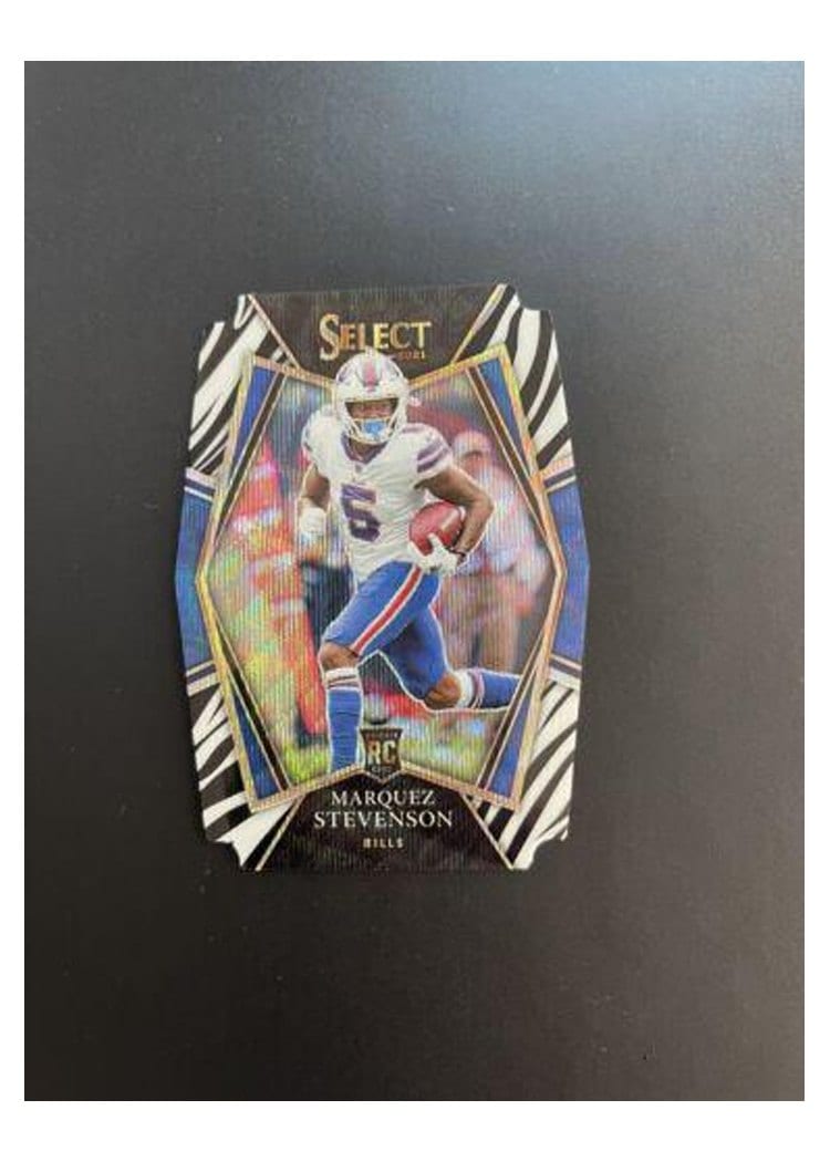 2021 Panini Select Base Set Marquez Stevenson #196 card