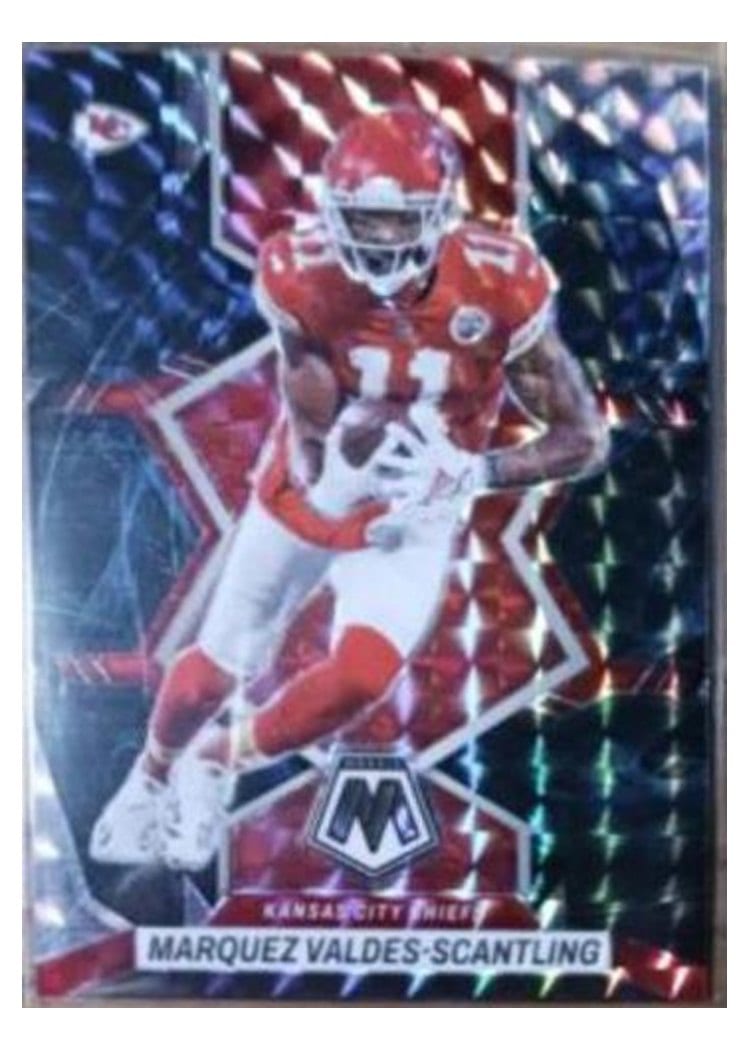 2022 Panini Mosaic Base Set Marquez Valdes-Scantling #210 card