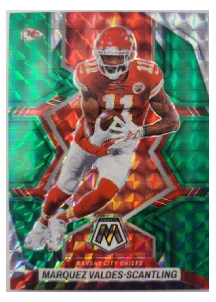2022 Panini Mosaic Base Set Marquez Valdes-Scantling #210 card