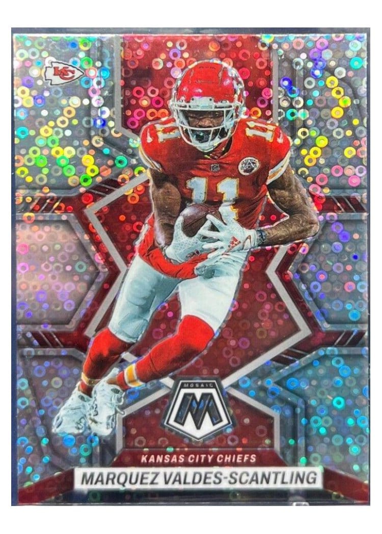 2022 Panini Mosaic Base Set Marquez Valdes-Scantling #210 card