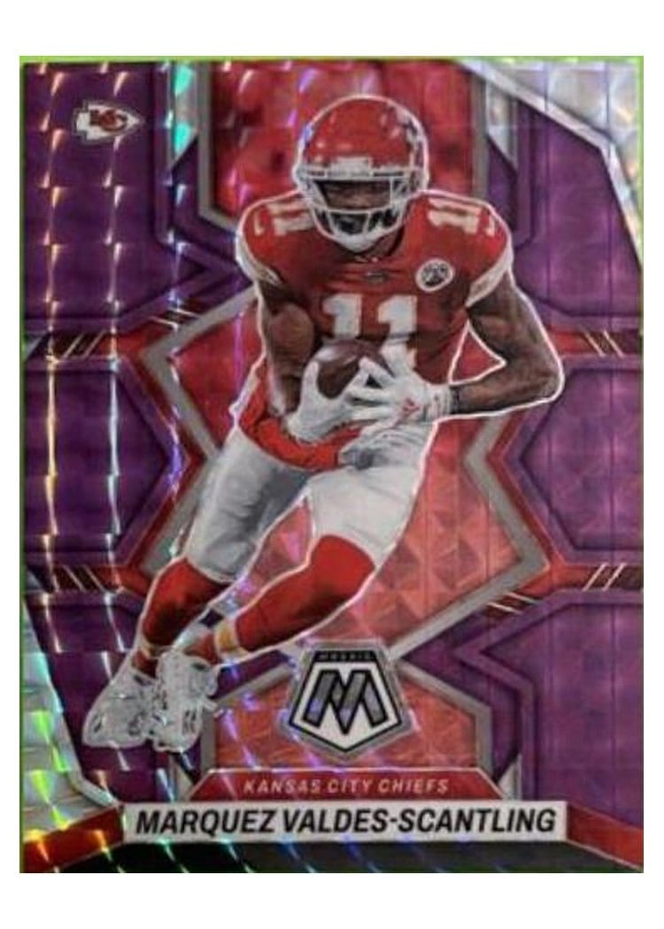 2022 Panini Mosaic Base Set Marquez Valdes-Scantling #210 card