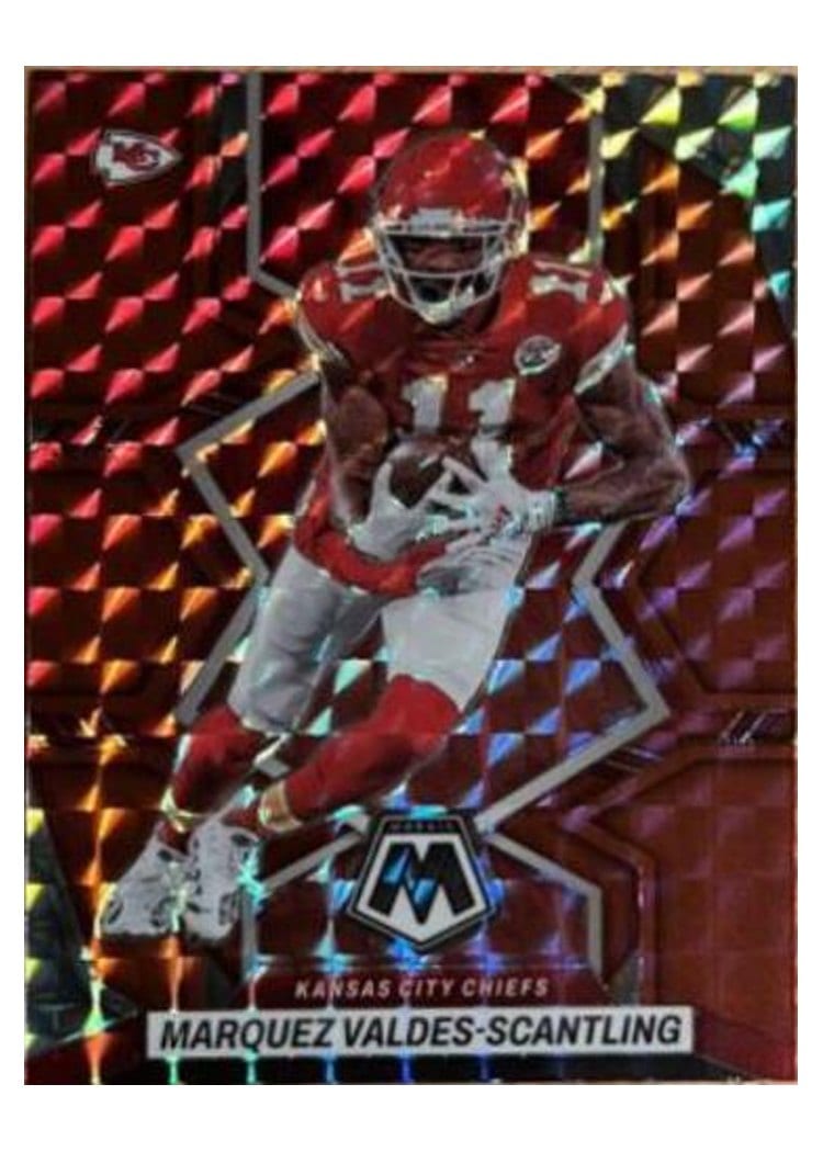2022 Panini Mosaic Base Set Marquez Valdes-Scantling #210 card