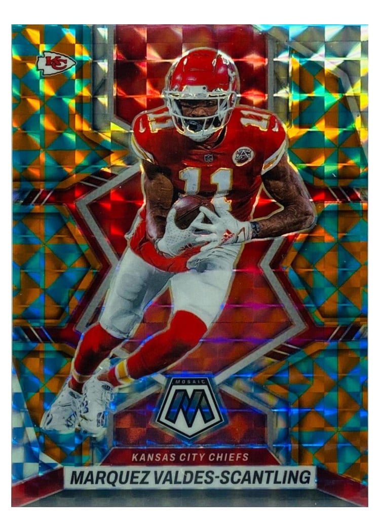 2022 Panini Mosaic Base Set Marquez Valdes-Scantling #210 card