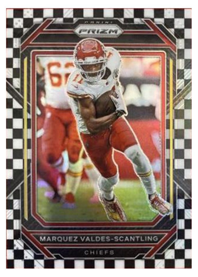 2022 Panini Prizm Base Set Marquez Valdes-Scantling #142 card