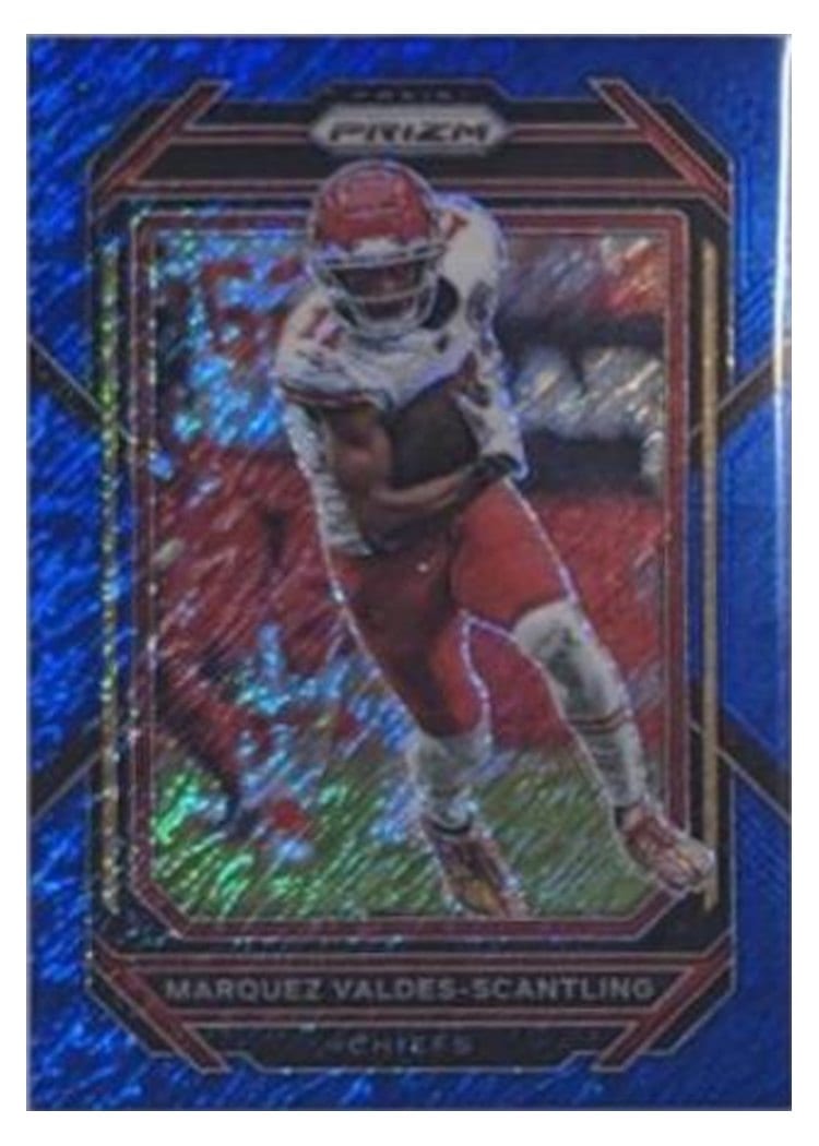 2022 Panini Prizm Base Set Marquez Valdes-Scantling #142 card