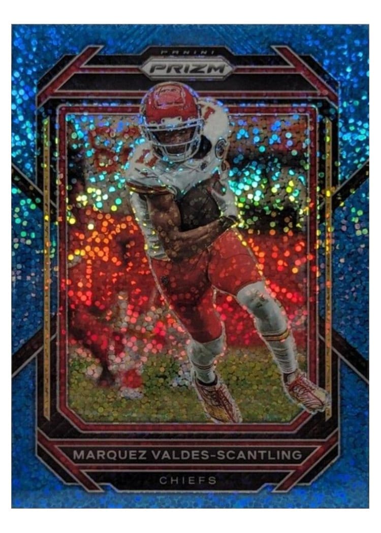 2022 Panini Prizm Base Set Marquez Valdes-Scantling #142 card
