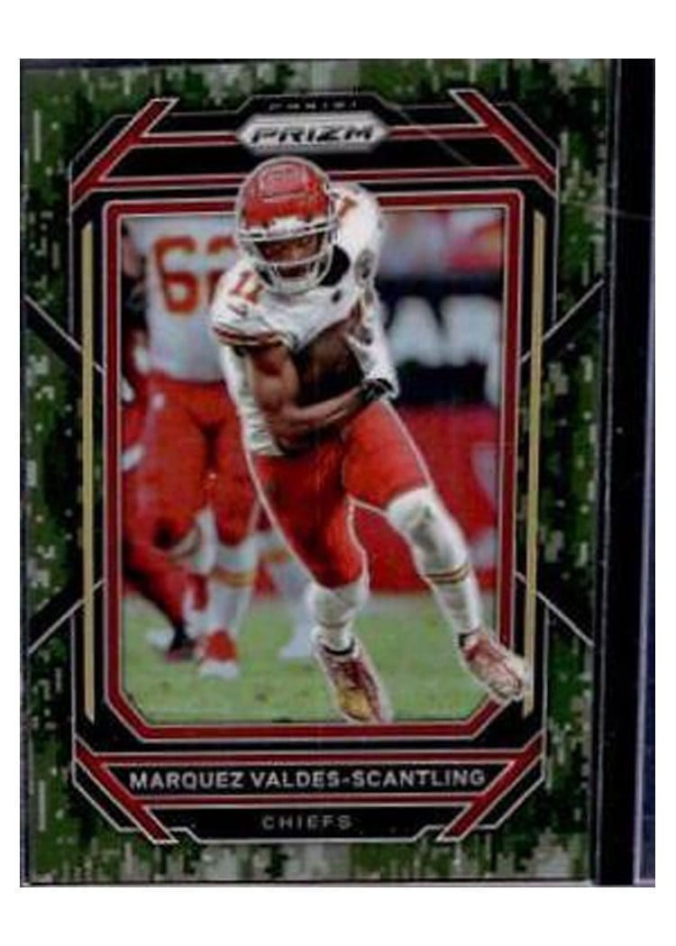 2022 Panini Prizm Base Set Marquez Valdes-Scantling #142 card