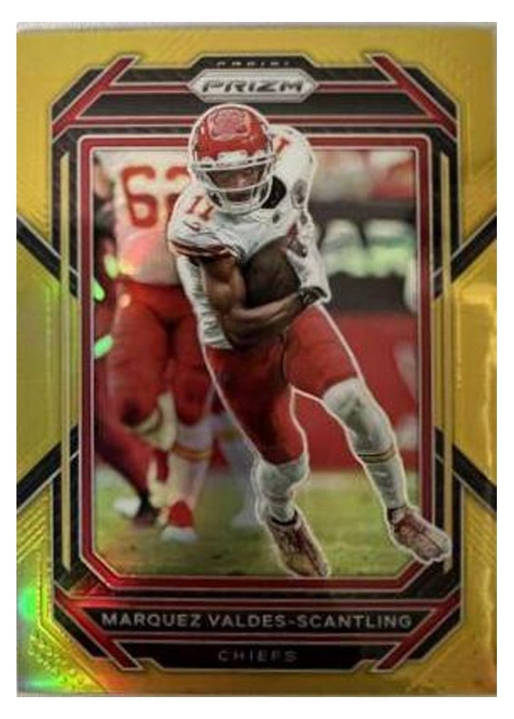 2022 Panini Prizm Base Set Marquez Valdes-Scantling #142 card