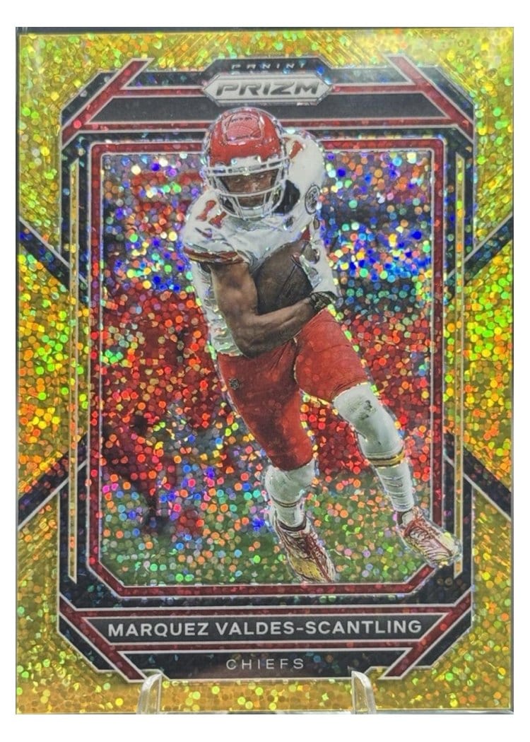 2022 Panini Prizm Base Set Marquez Valdes-Scantling #142 card