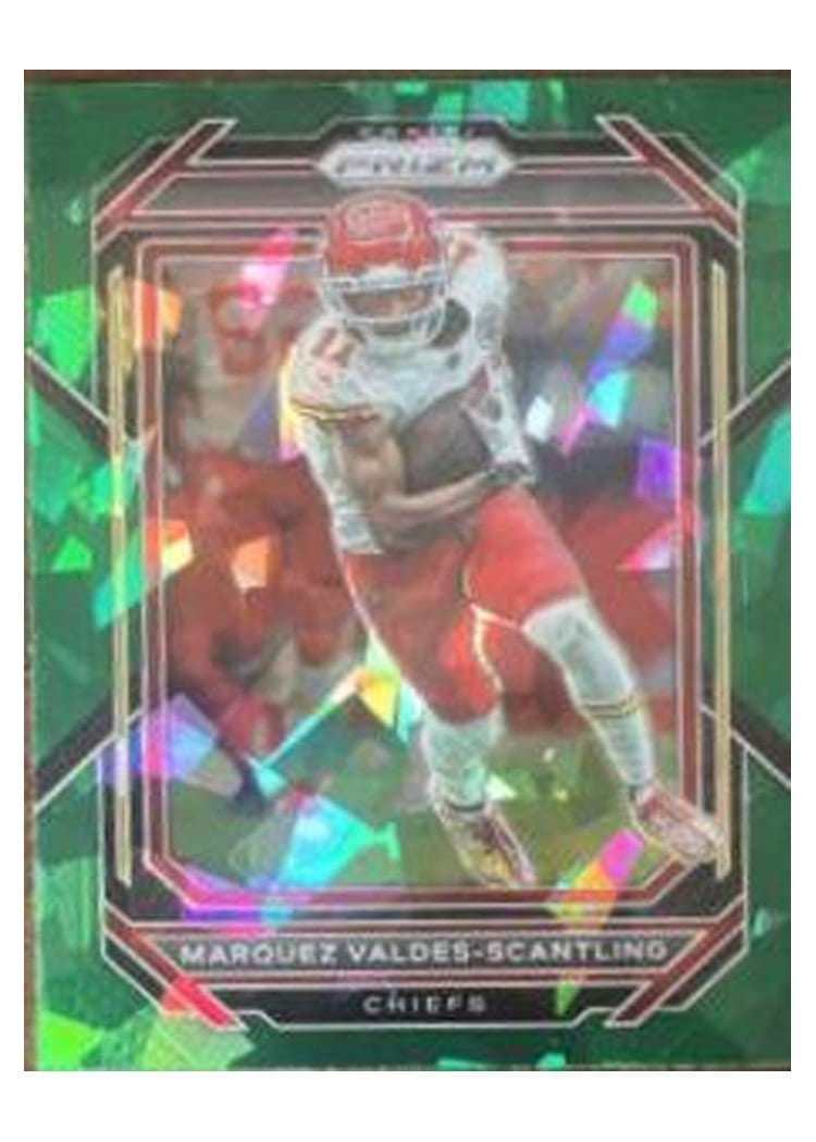 2022 Panini Prizm Base Set Marquez Valdes-Scantling #142 card