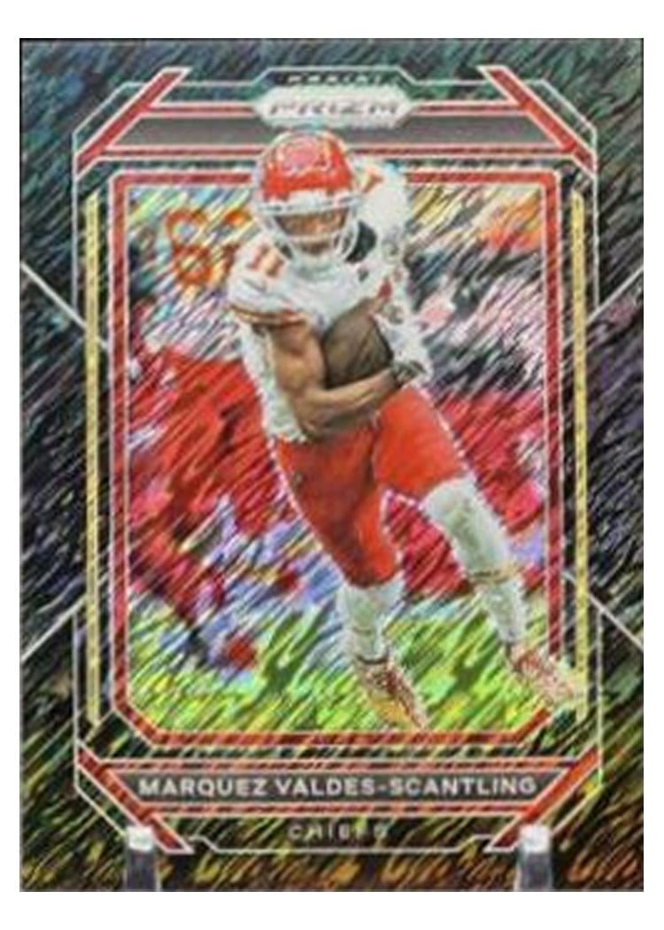 2022 Panini Prizm Base Set Marquez Valdes-Scantling #142 card