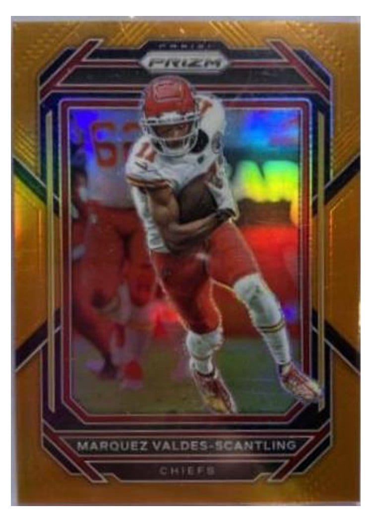 2022 Panini Prizm Base Set Marquez Valdes-Scantling #142 card