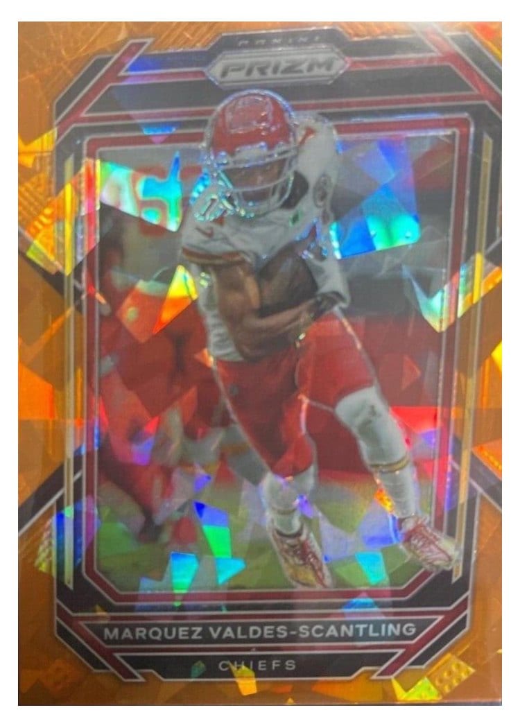 2022 Panini Prizm Base Set Marquez Valdes-Scantling #142 card