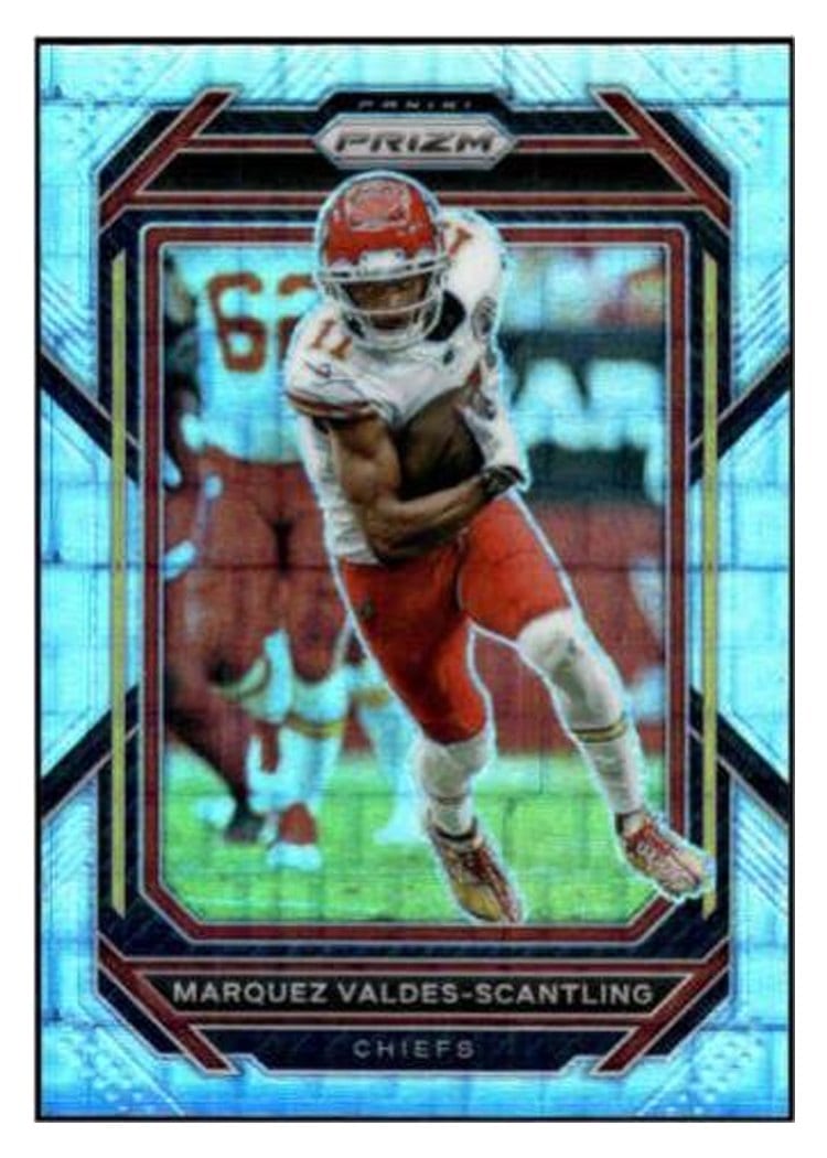 2022 Panini Prizm Base Set Marquez Valdes-Scantling #142 card