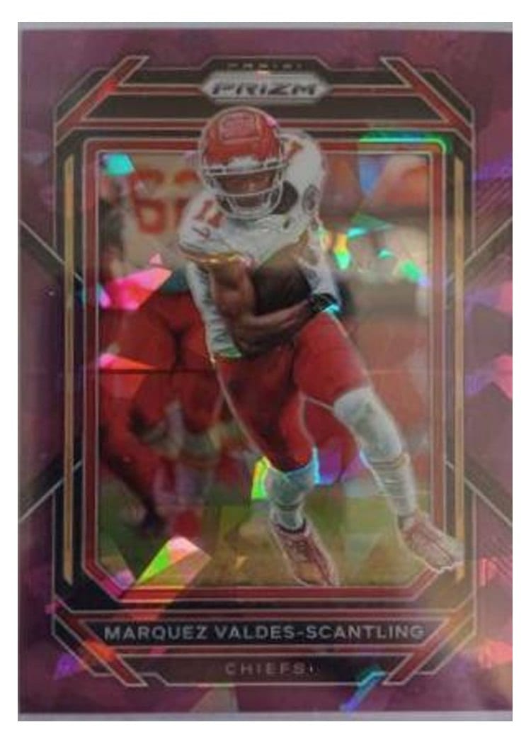 2022 Panini Prizm Base Set Marquez Valdes-Scantling #142 card