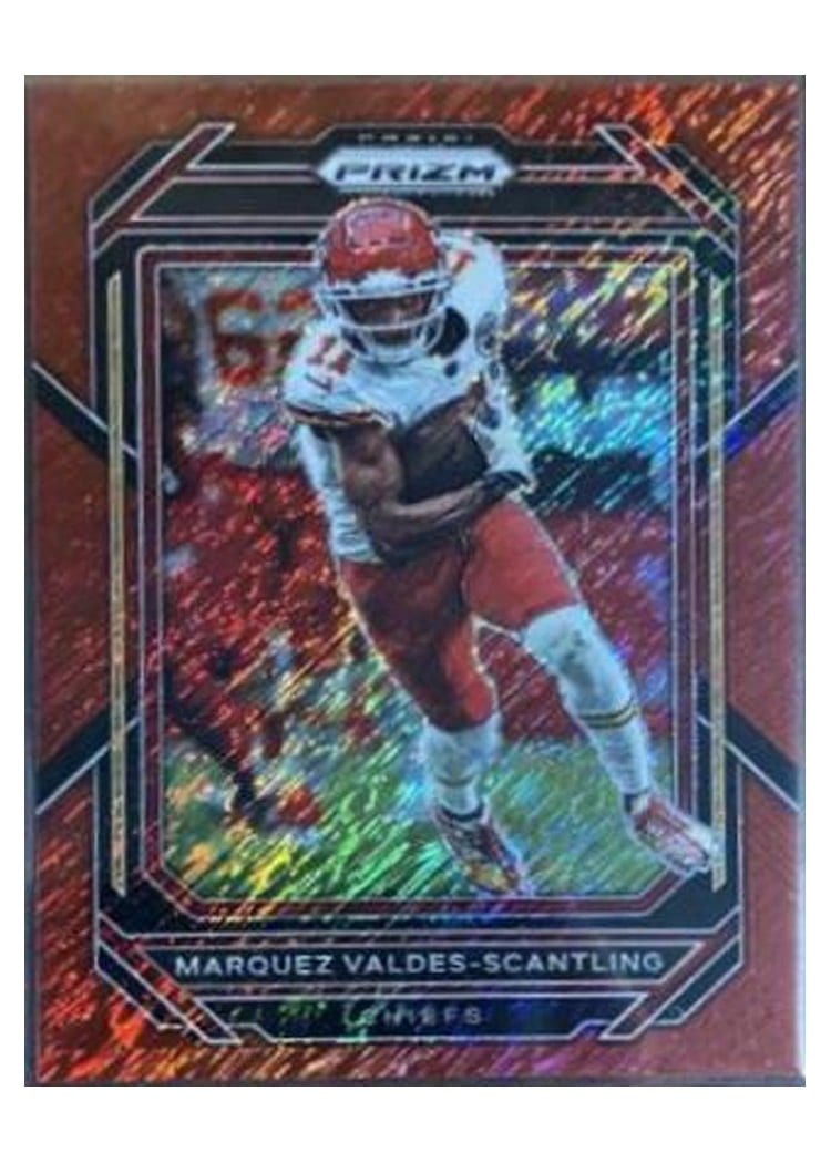 2022 Panini Prizm Base Set Marquez Valdes-Scantling #142 card