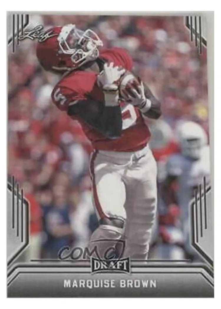 2019 Leaf Draft Marquise Brown #52 card