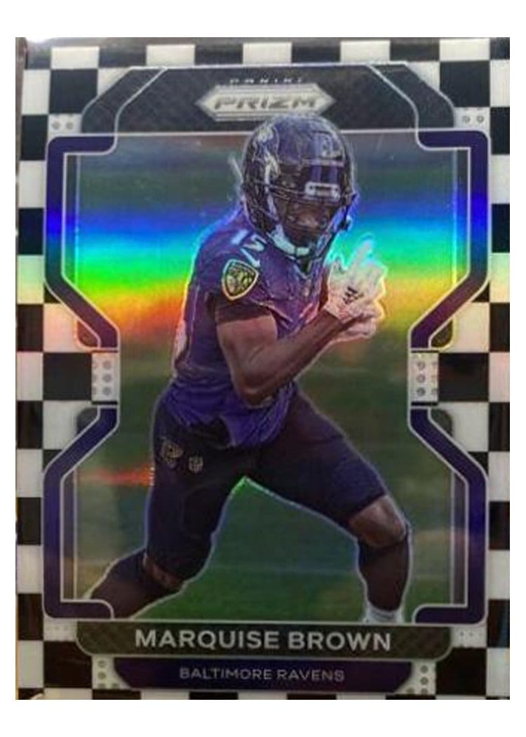 2021 Panini Prizm Base Set Marquise Brown #280 card