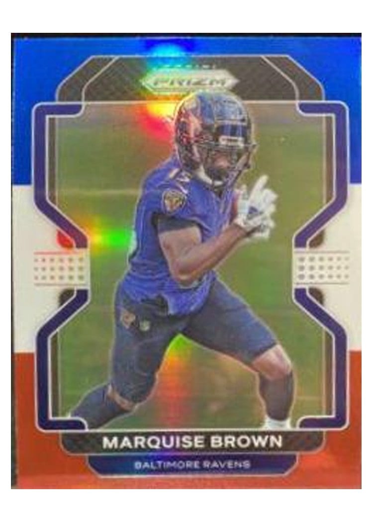 2021 Panini Prizm Base Set Marquise Brown #280 card